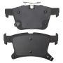 MPA 1001-1901C Quality-Built Premium Ceramic Brake Pads w/ Hardware