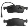 MPA 1001-1904BM Quality-Built Premium Semi-Metallic Brake Pads