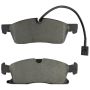 MPA 1001-1904BM Quality-Built Premium Semi-Metallic Brake Pads