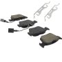 MPA 1001-1989AC Quality-Built Premium Ceramic Brake Pads w/ Hardware