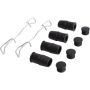 MPA 1001-1989AC Quality-Built Premium Ceramic Brake Pads w/ Hardware