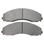 MPA 1001-2018M Quality-Built Premium Semi-Metallic Brake Pads w/ Hardware