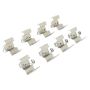 MPA 1001-2018M Quality-Built Premium Semi-Metallic Brake Pads w/ Hardware