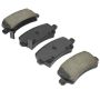 MPA 1001-2044C Quality-Built Premium Ceramic Brake Pads