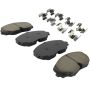 MPA 1001-2074C Quality-Built Premium Ceramic Brake Pads