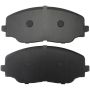MPA 1001-2074C Quality-Built Premium Ceramic Brake Pads