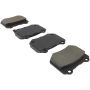 MPA 1001-2118M Quality-Built Premium Semi-Metallic Brake Pads