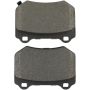 MPA 1001-2118M Quality-Built Premium Semi-Metallic Brake Pads