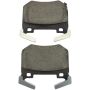 MPA 1001-2144C Quality-Built Premium Ceramic Brake Pads