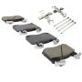 MPA 1001-2145C Quality-Built Premium Ceramic Brake Pads