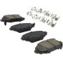 MPA 1001-2172C Quality-Built Premium Ceramic Brake Pads
