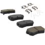 MPA 1001-2188C Quality-Built Premium Ceramic Brake Pads