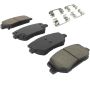 MPA 1001-2198C Quality-Built Premium Ceramic Brake Pads