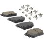 MPA 1001-2200C Quality-Built Premium Ceramic Brake Pads