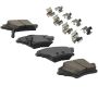 MPA 1001-2202C Quality-Built Premium Ceramic Brake Pads