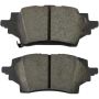 MPA 1001-2202C Quality-Built Premium Ceramic Brake Pads