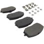 MPA 1001-2209M Quality-Built Premium Semi-Metallic Brake Pads