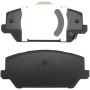 MPA 1001-2211M Quality-Built Premium Semi-Metallic Brake Pads