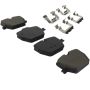 MPA 1001-2220M Quality-Built Premium Semi-Metallic Brake Pads