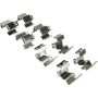 MPA 1001-2223M Quality-Built Premium Semi-Metallic Brake Pads