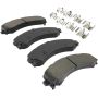 MPA 1001-2224M Quality-Built Premium Semi-Metallic Brake Pads