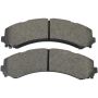 MPA 1001-2224M Quality-Built Premium Semi-Metallic Brake Pads