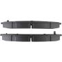 MPA 1001-2224M Quality-Built Premium Semi-Metallic Brake Pads