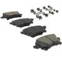 MPA 1001-2233C Quality-Built Premium Ceramic Brake Pads