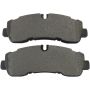 MPA 1001-2281M Quality-Built Premium Semi-Metallic Brake Pads