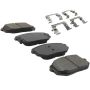 MPA 1001-2398C Quality-Built Premium Ceramic Brake Pads