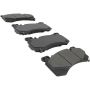 MPA 1001-2407M Quality-Built Premium Semi-Metallic Brake Pads