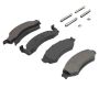 MPA 1002-0375M Quality-Built Work Force Heavy Duty Brake Pads w/ Hardware