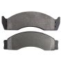 MPA 1002-0411M Quality-Built Work Force Heavy Duty Brake Pads w/ Hardware