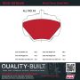 MPA 1002-0518AM Quality-Built Work Force Heavy Duty Brake Pads