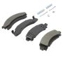 MPA 1002-0543M Quality-Built Work Force Heavy Duty Brake Pads w/ Hardware