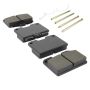 MPA 1002-0631M Quality-Built Work Force Heavy Duty Brake Pads w/ Hardware