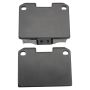 MPA 1002-0631M Quality-Built Work Force Heavy Duty Brake Pads w/ Hardware