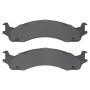 MPA 1002-0655AM Quality-Built Work Force Heavy Duty Brake Pads w/ Hardware