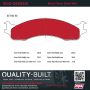 MPA 1002-0655AM Quality-Built Work Force Heavy Duty Brake Pads w/ Hardware