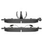 MPA 1002-0667M Quality-Built Work Force Heavy Duty Brake Pads w/ Hardware