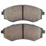 MPA 1002-0700AM Quality-Built Work Force Heavy Duty Brake Pads w/ Hardware