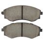 MPA 1002-0700BM Quality-Built Work Force Heavy Duty Brake Pads w/ Hardware