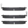 MPA 1002-0700BM Quality-Built Work Force Heavy Duty Brake Pads w/ Hardware