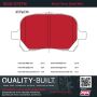 MPA 1002-0707M Quality-Built Work Force Heavy Duty Brake Pads w/ Hardware