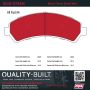 MPA 1002-0726M Quality-Built Work Force Heavy Duty Brake Pads w/ Hardware
