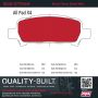 MPA 1002-0770AM Quality-Built Work Force Heavy Duty Brake Pads w/ Hardware