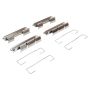 MPA 1002-0859M Quality-Built Work Force Heavy Duty Brake Pads w/ Hardware