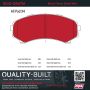 MPA 1002-0867M Quality-Built Work Force Heavy Duty Brake Pads w/ Hardware