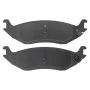 MPA 1002-0898M Quality-Built Work Force Heavy Duty Brake Pads w/ Hardware