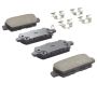 MPA 1002-0905M Quality-Built Work Force Heavy Duty Brake Pads w/ Hardware